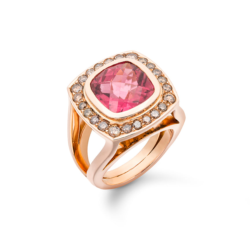 ADAM 18ct Rose Gold 'Strut' Ring