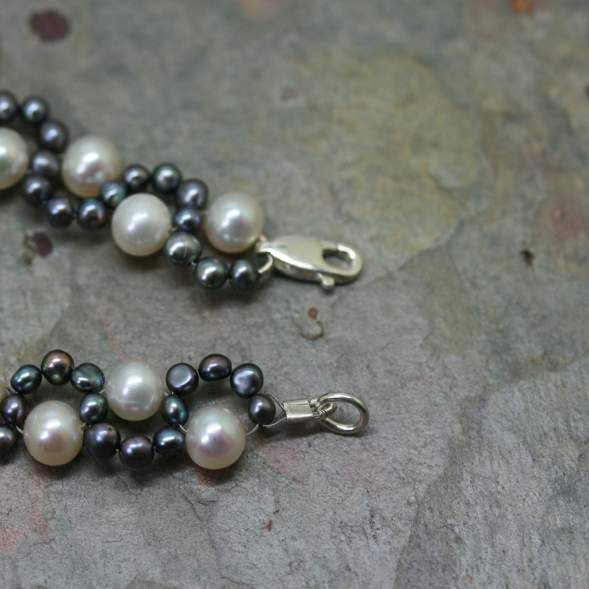 ADAM Freshwater Pearl Wave Bracelet