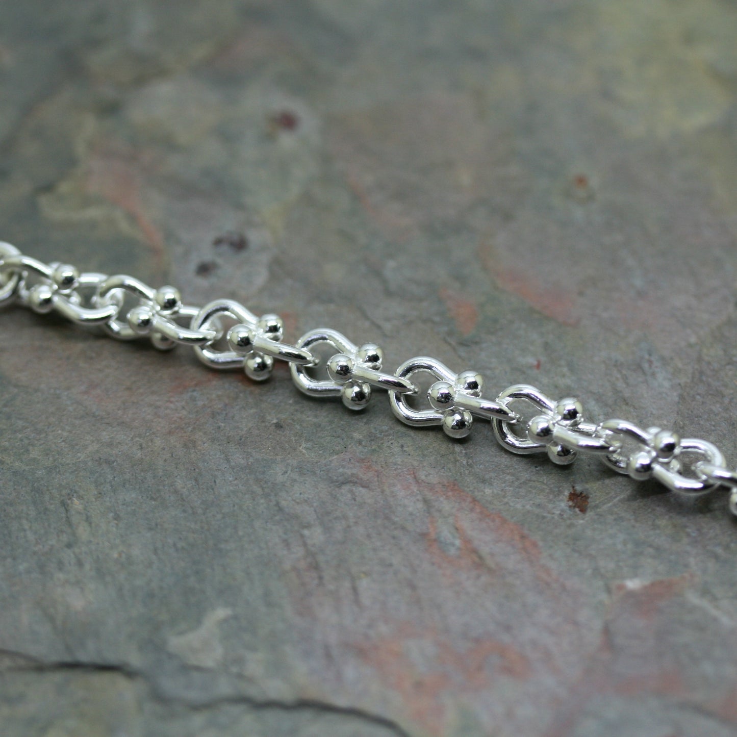 QUINN Silver 'U' Link Bracelet
