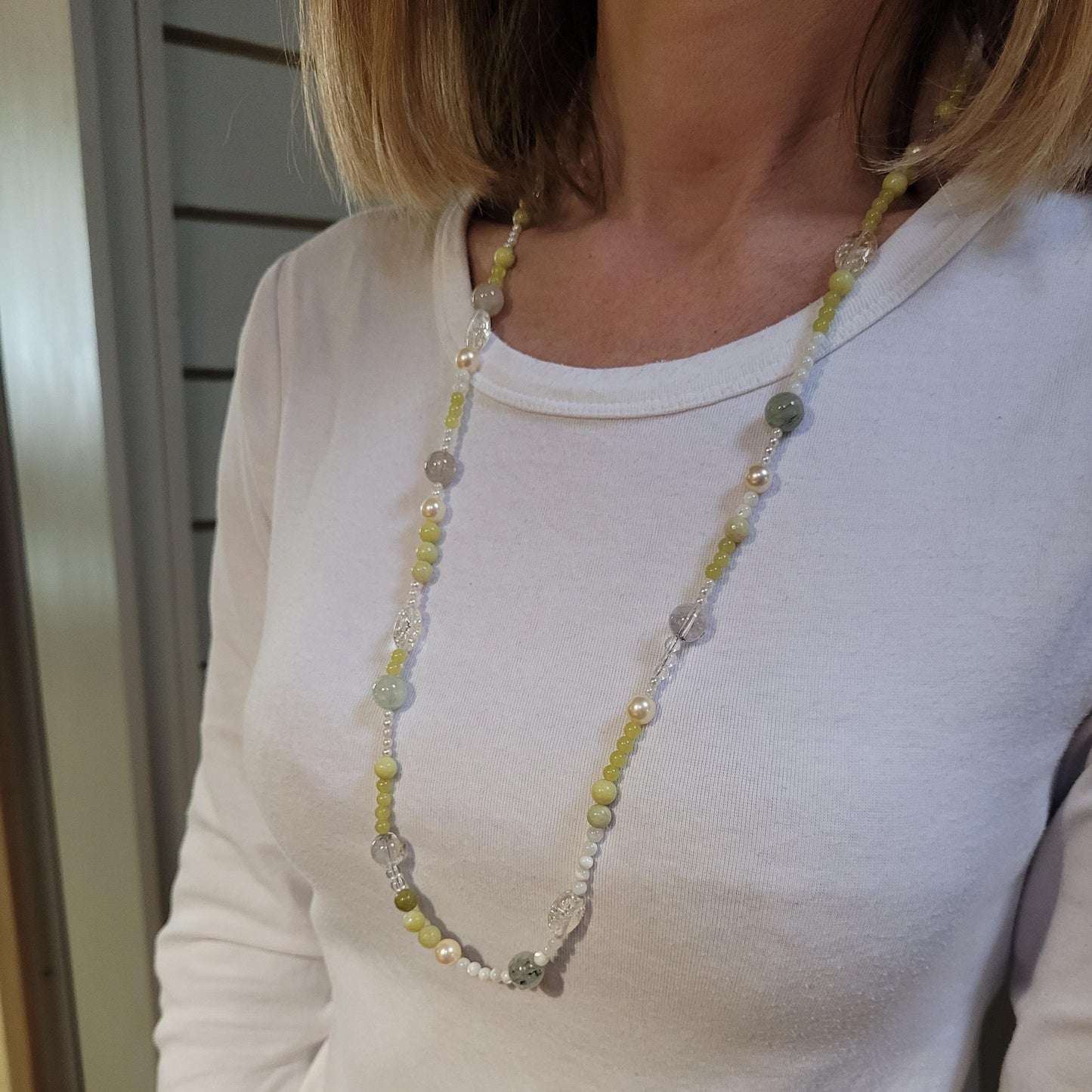 MA Ltd Continuous Mixed Bead Necklace