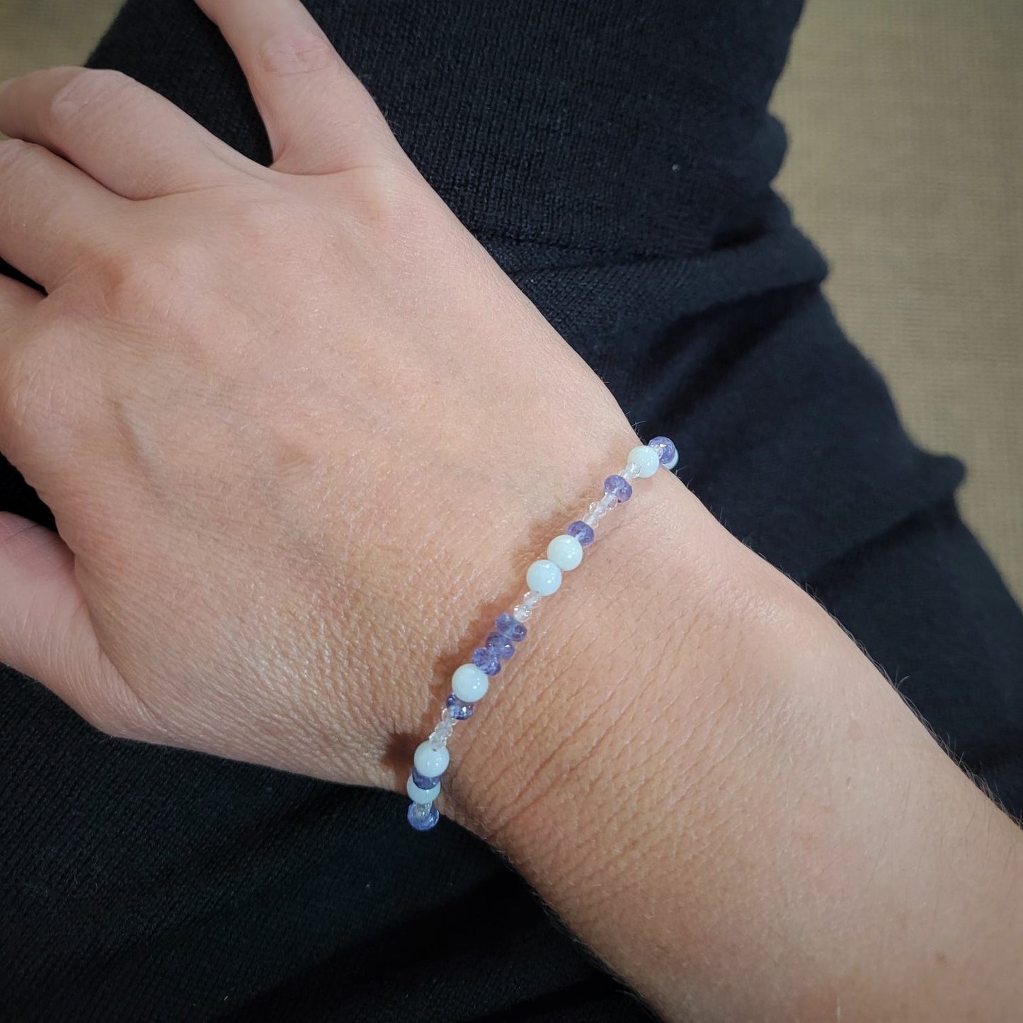 MA LTD Bead Bracelet with Silver Clasp