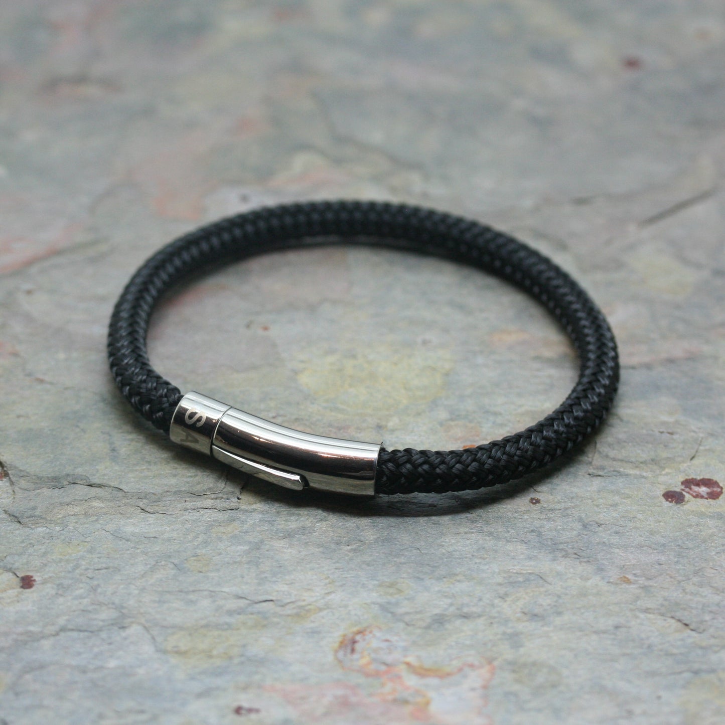 SAN Single Row Gents Nylon Rope Bracelet