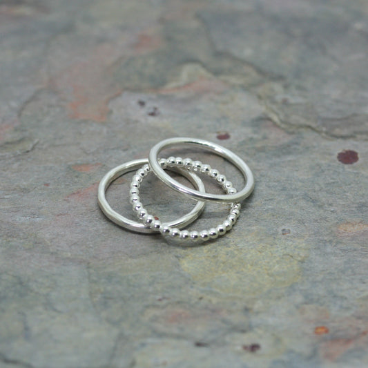 CURT Trio of Silver Rings