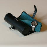 Pemberton & Milner Leather Travel Watch/Jewellery Roll