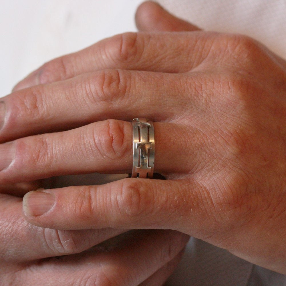 FURRER-JACOT Platinum Gentlemen's Wedding Ring