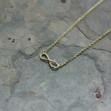 9CT Yellow Gold 'Infinity' Necklace