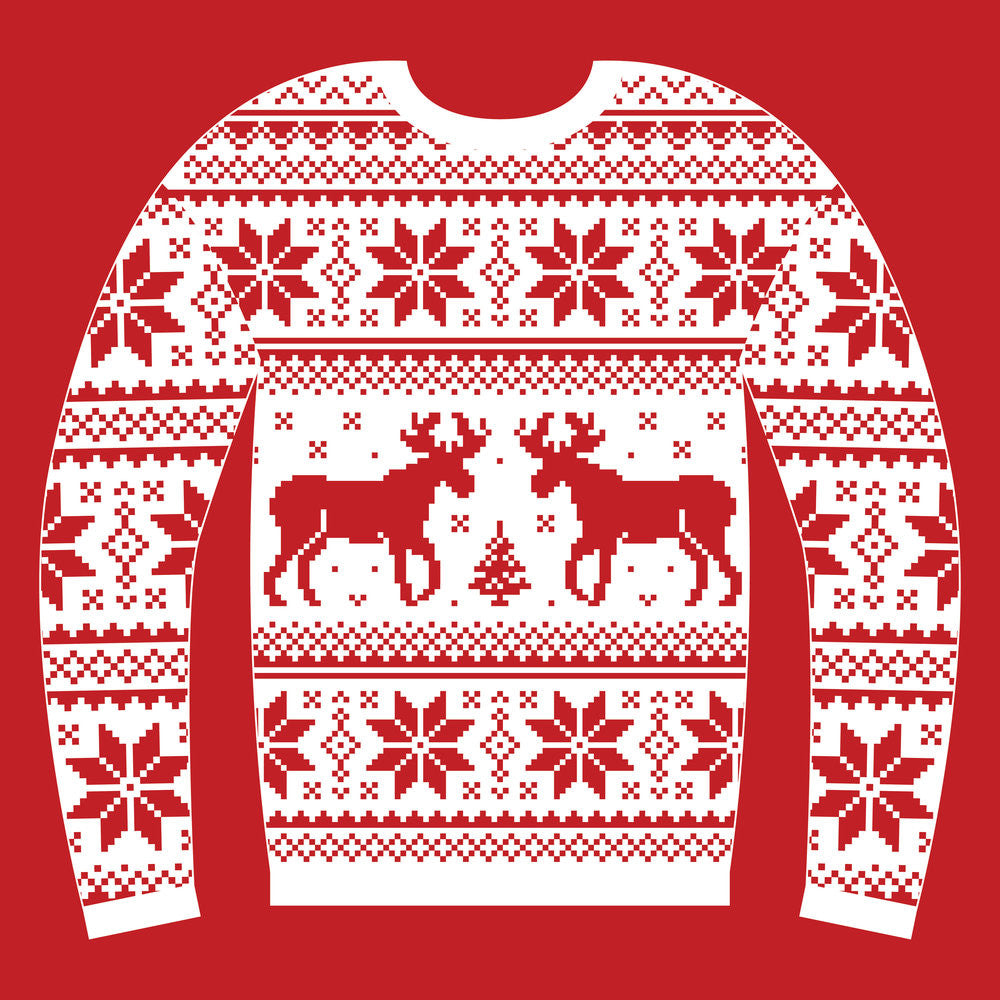 Red Jumper with Reindeer