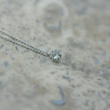 BUEL 18ct White Gold 'Naked' Diamond Necklace
