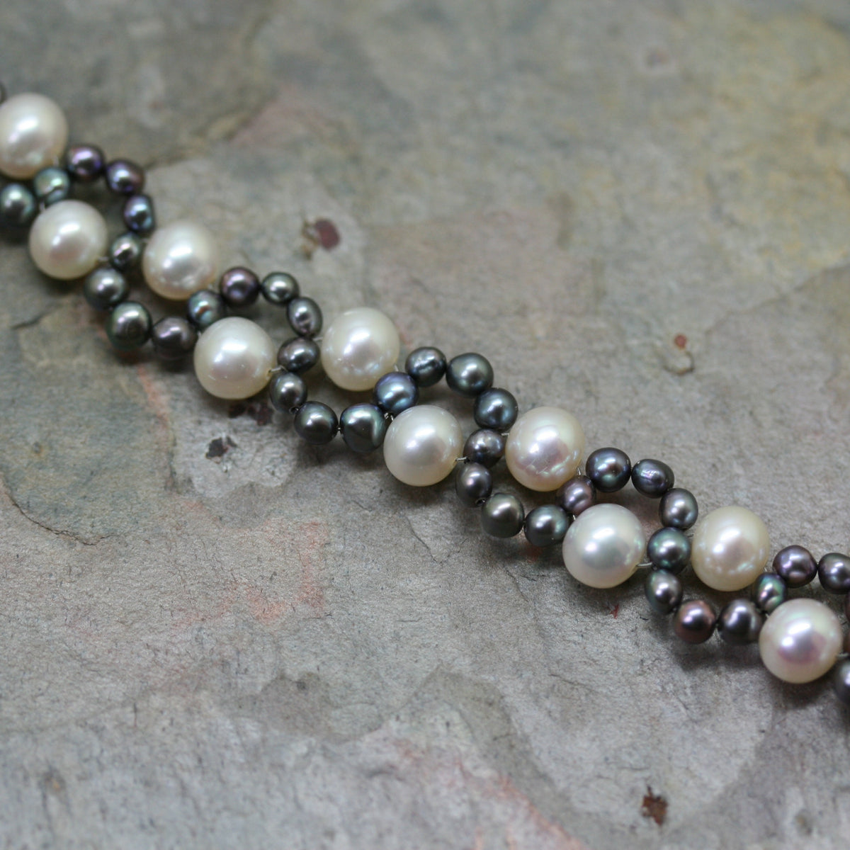 ADAM Freshwater Pearl Wave Bracelet