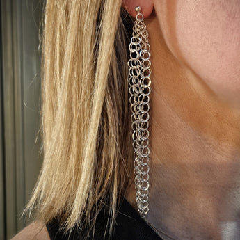 JT Silver 'Holme' Drop Earrings