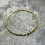 CLIORO 18ct Gold 'Stretchable' Bangles