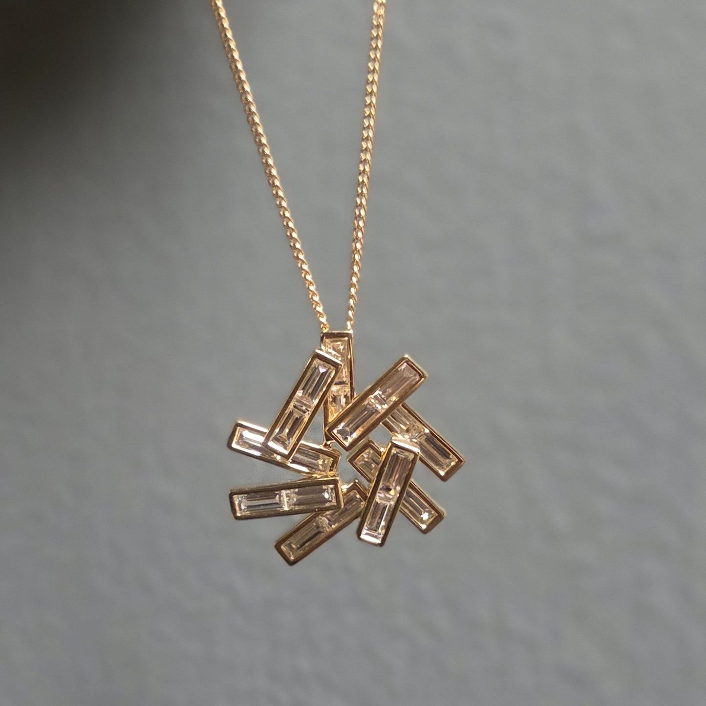 SOLEY of London 'Chaos' Diamond Necklace