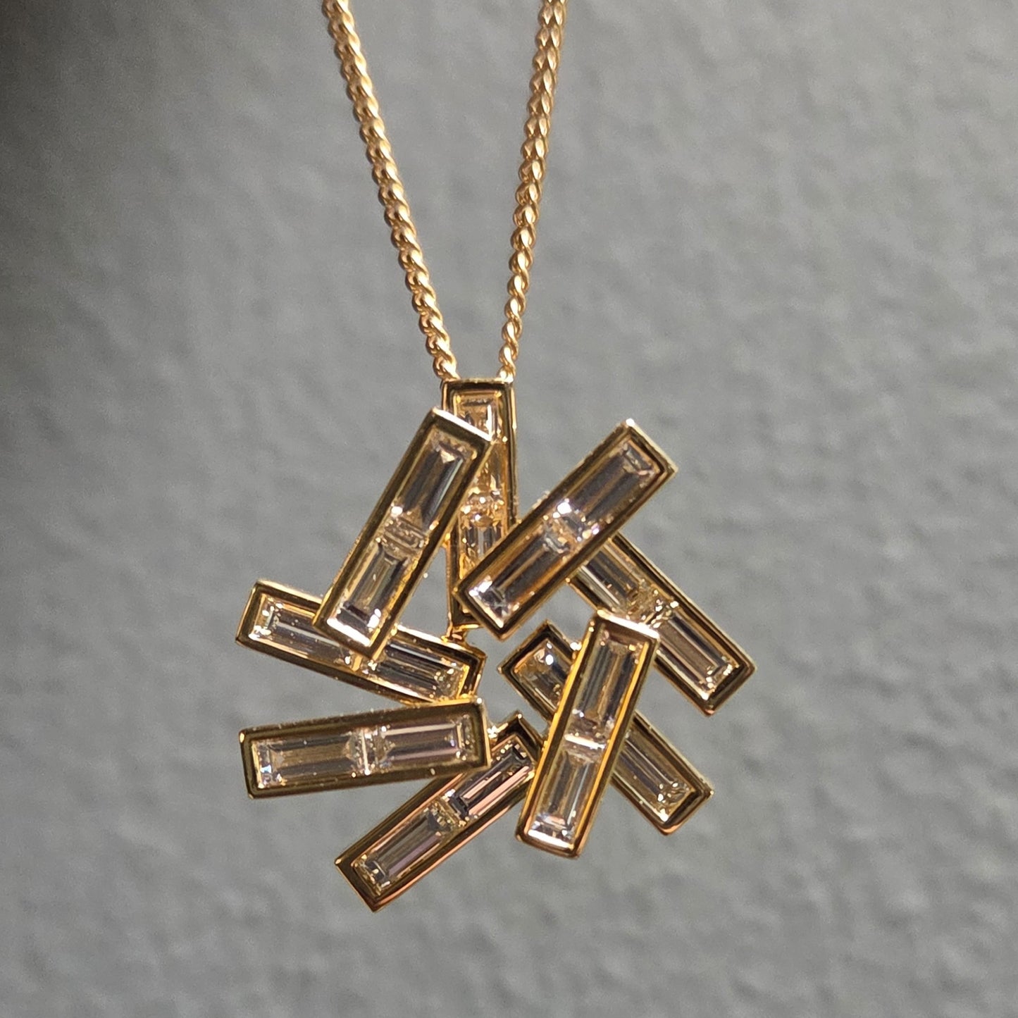 SOLEY of London 'Chaos' Diamond Necklace