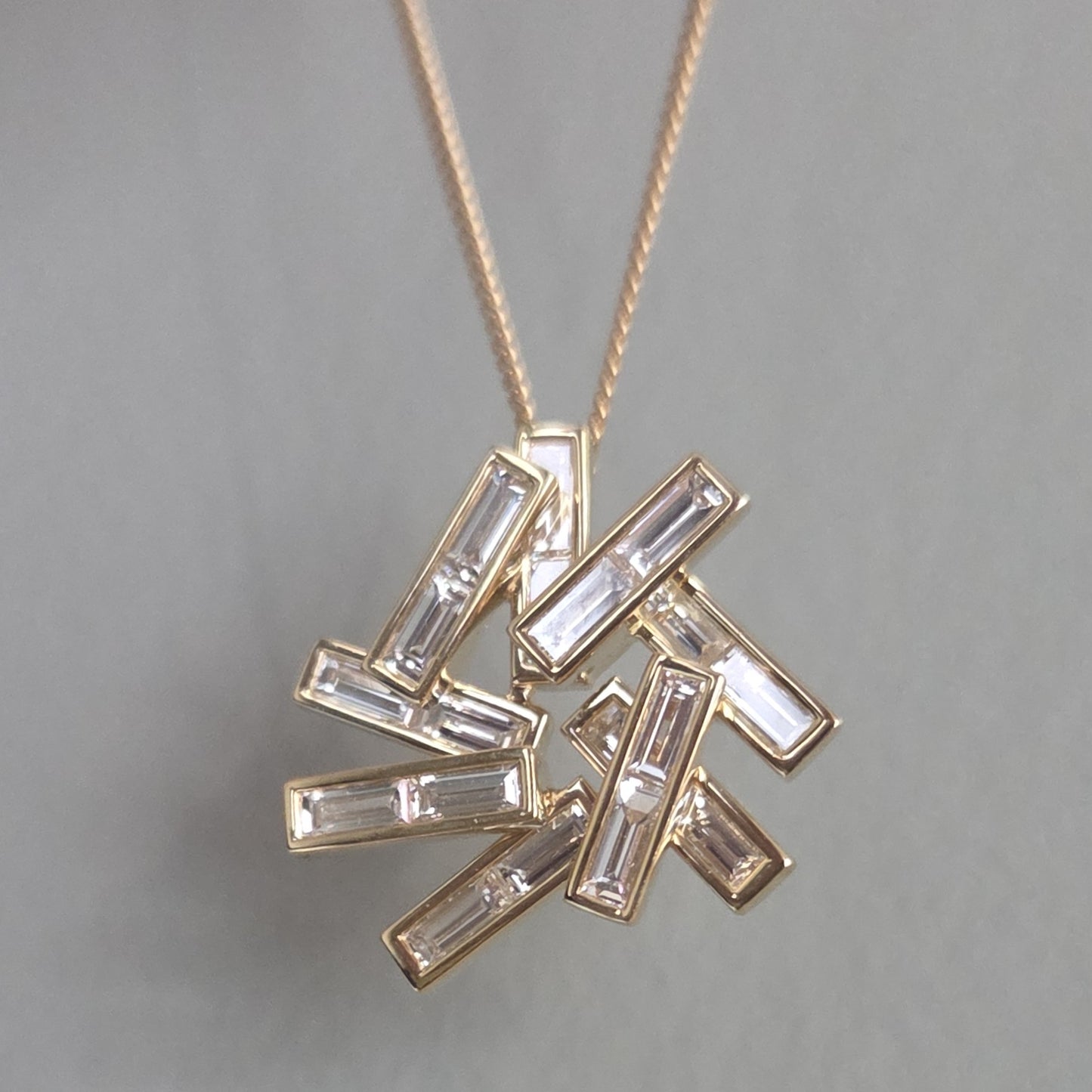 SOLEY of London 'Chaos' Diamond Necklace