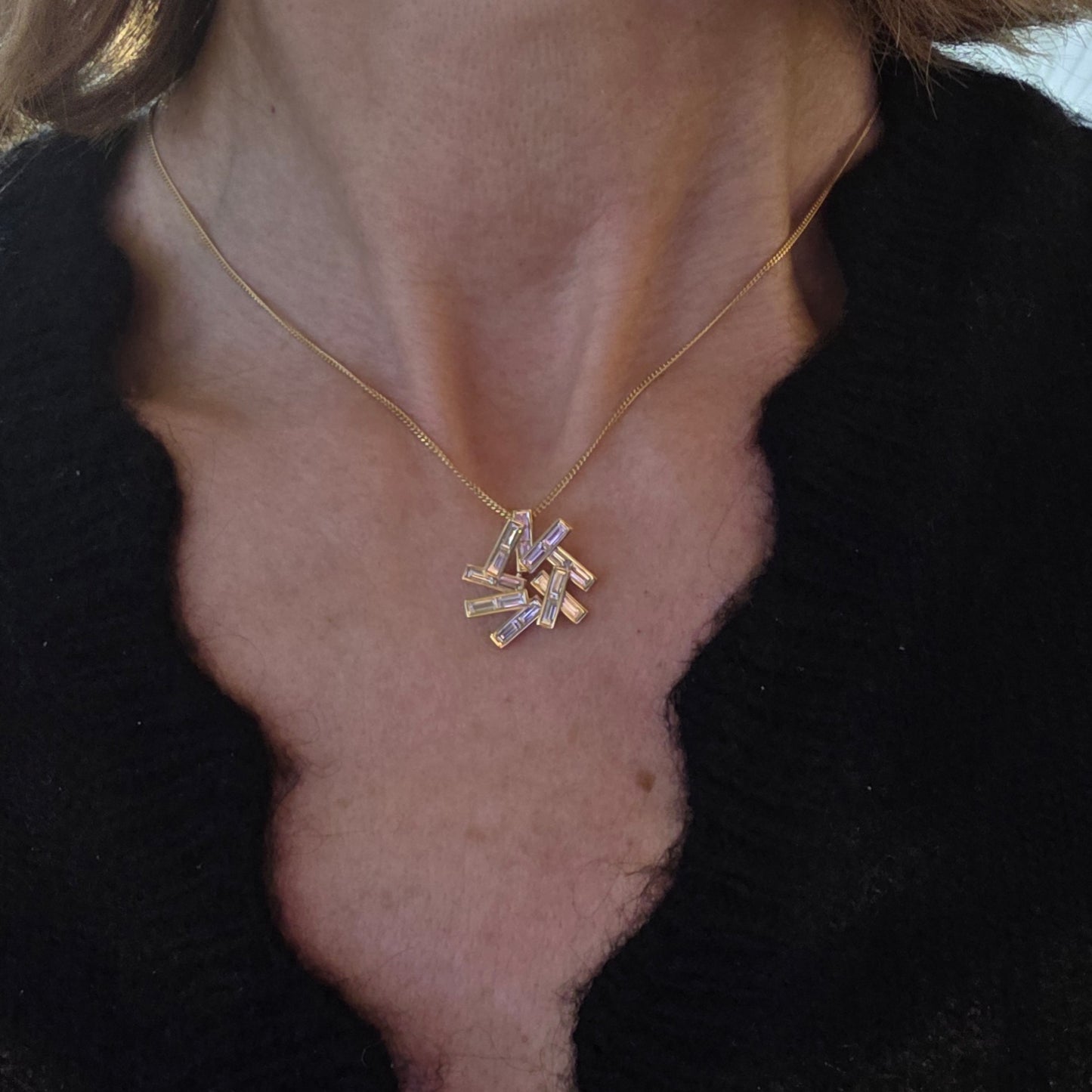 SOLEY of London 'Chaos' Diamond Necklace