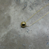 S & Co 9ct Gold 'Pea' Necklace