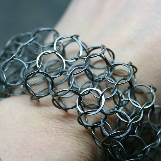 JT 'Ervine' Silver Bracelet