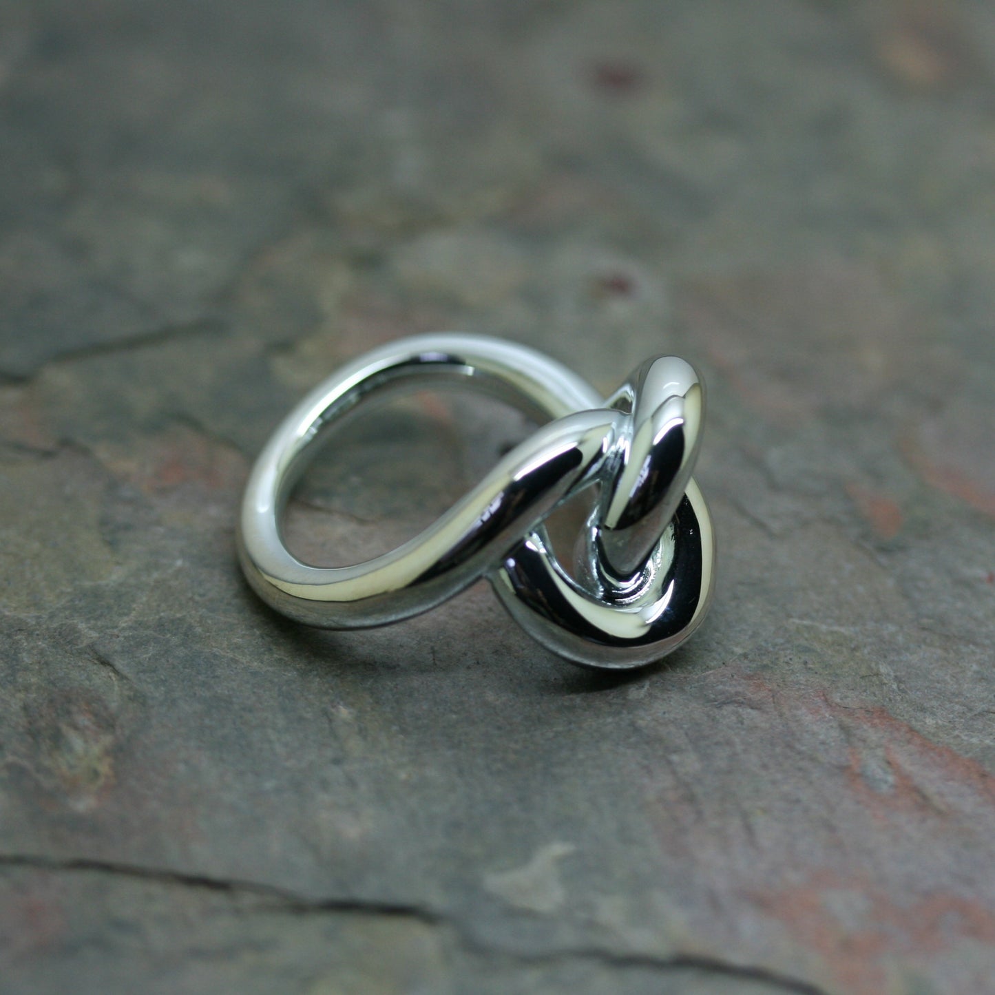 QUINN Silver Intertwined Ring