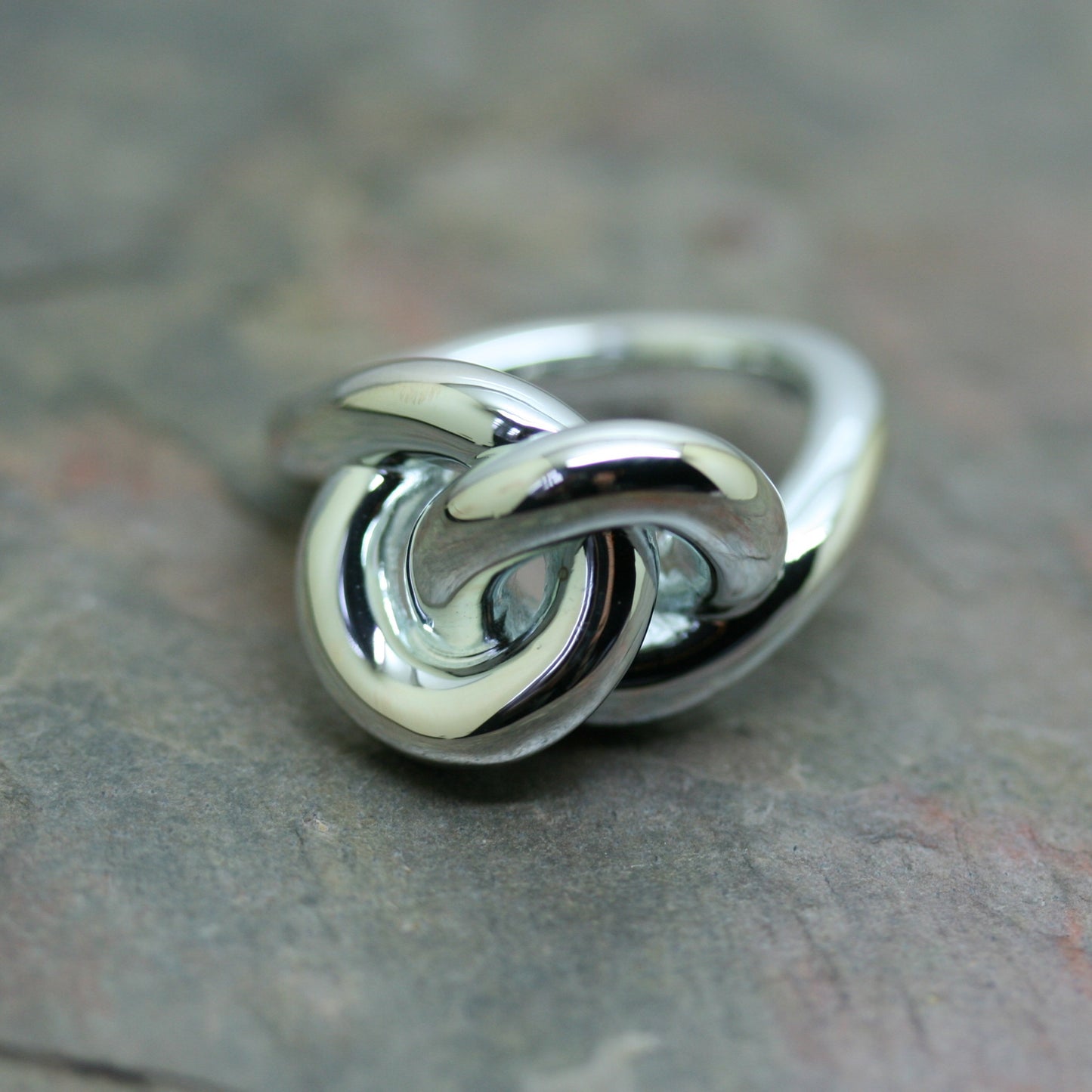 QUINN Silver Intertwined Ring