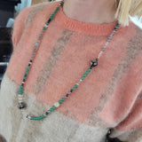 MA LTD Continuous Mixed Bead Necklace