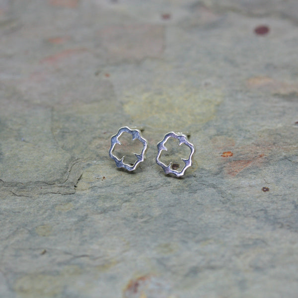 CURT Silver Rococo Earstuds