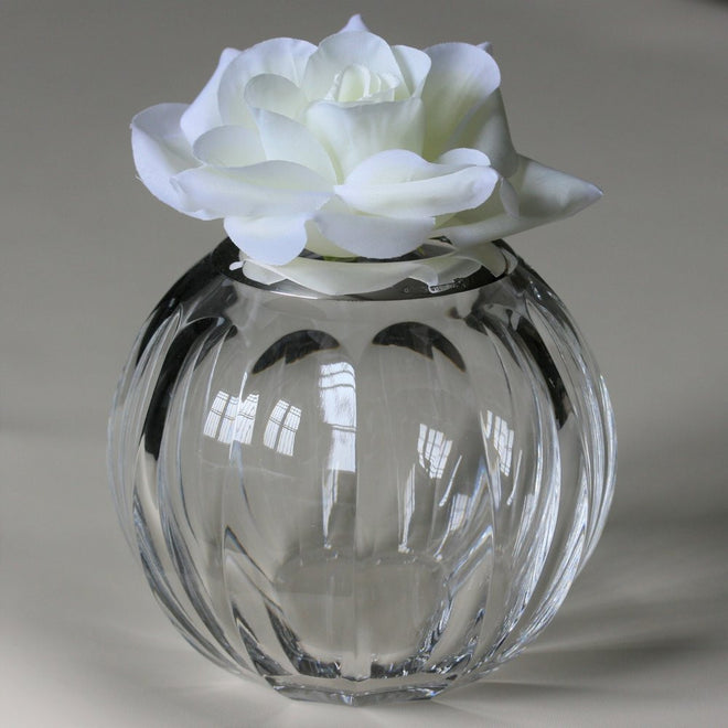 Sonja Quandt Silver and Crystal Vase