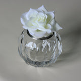 SONJA QUANDT Silver & Crystal Vase