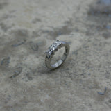 ADAM Trilogy Princess Cut Diamond Engagement Ring
