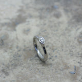 HENRICH & DENZEL Platinum & Marquise Diamond Engagement Ring