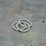 CURT Trio of Silver Rings