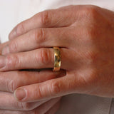FURRER-JACOT 18ct Yellow Gold Gentlemen's Wedding Ring