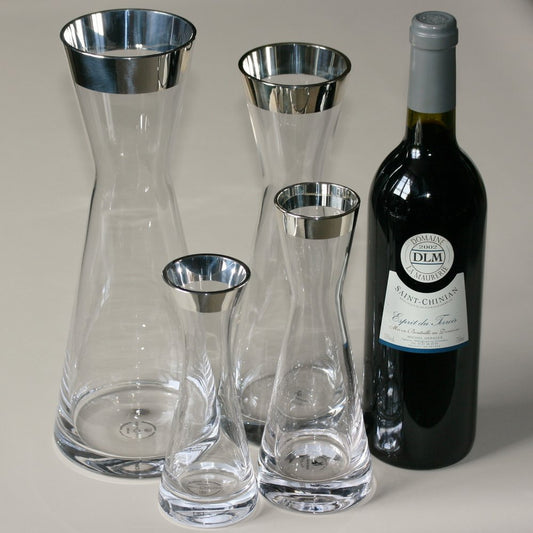 Sonja Quandt Silver & Crystal Carafe