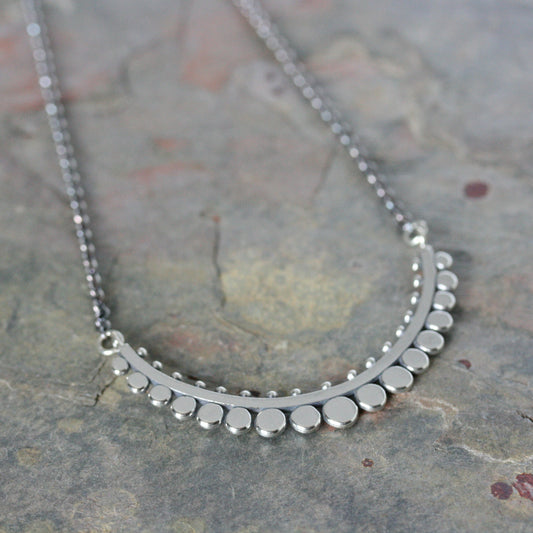 SASHA Silver 'Sunflower' Necklace