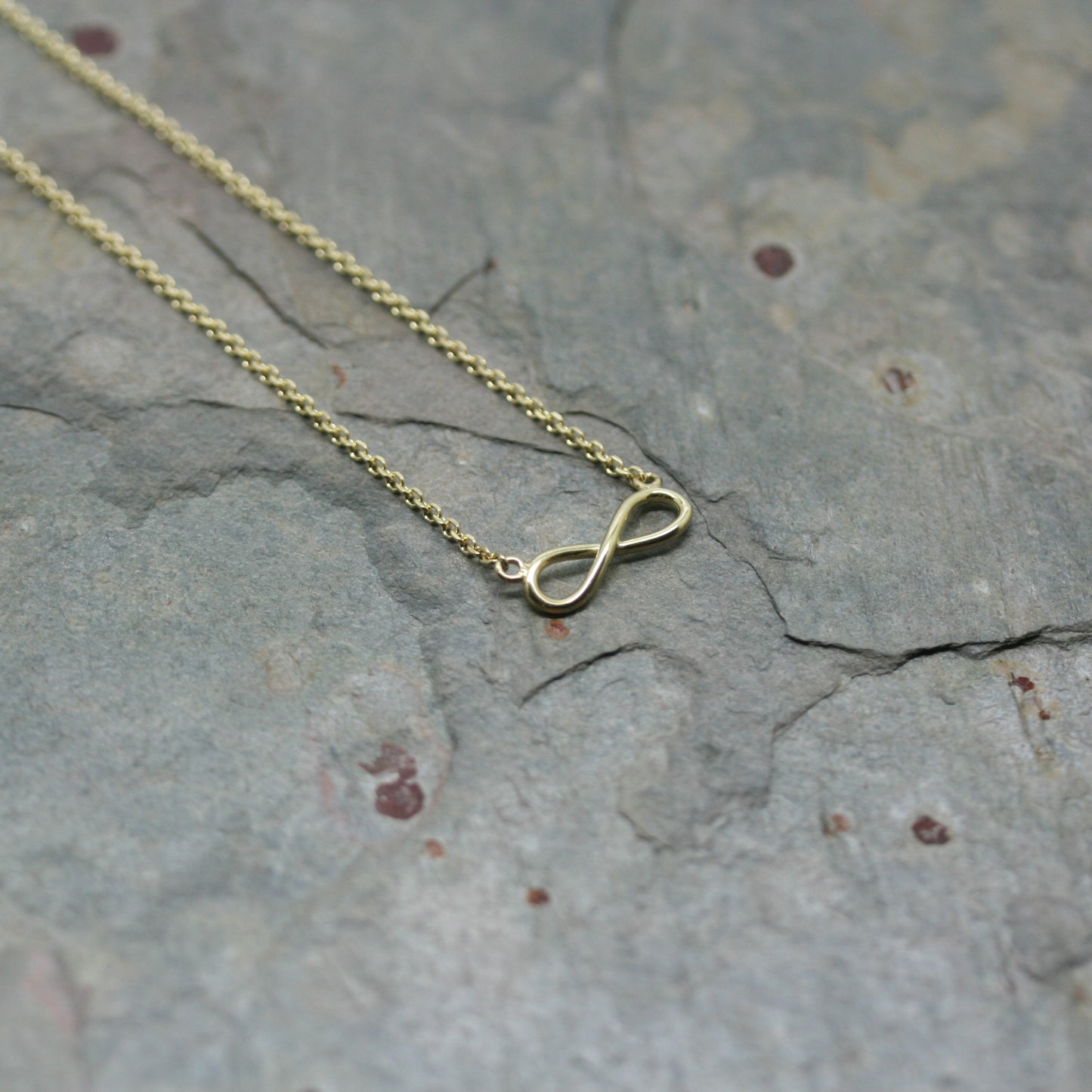 9CT Yellow Gold 'Infinity' Necklace