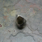 SARAH HERRIOT Silver 'Escalator' Ring
