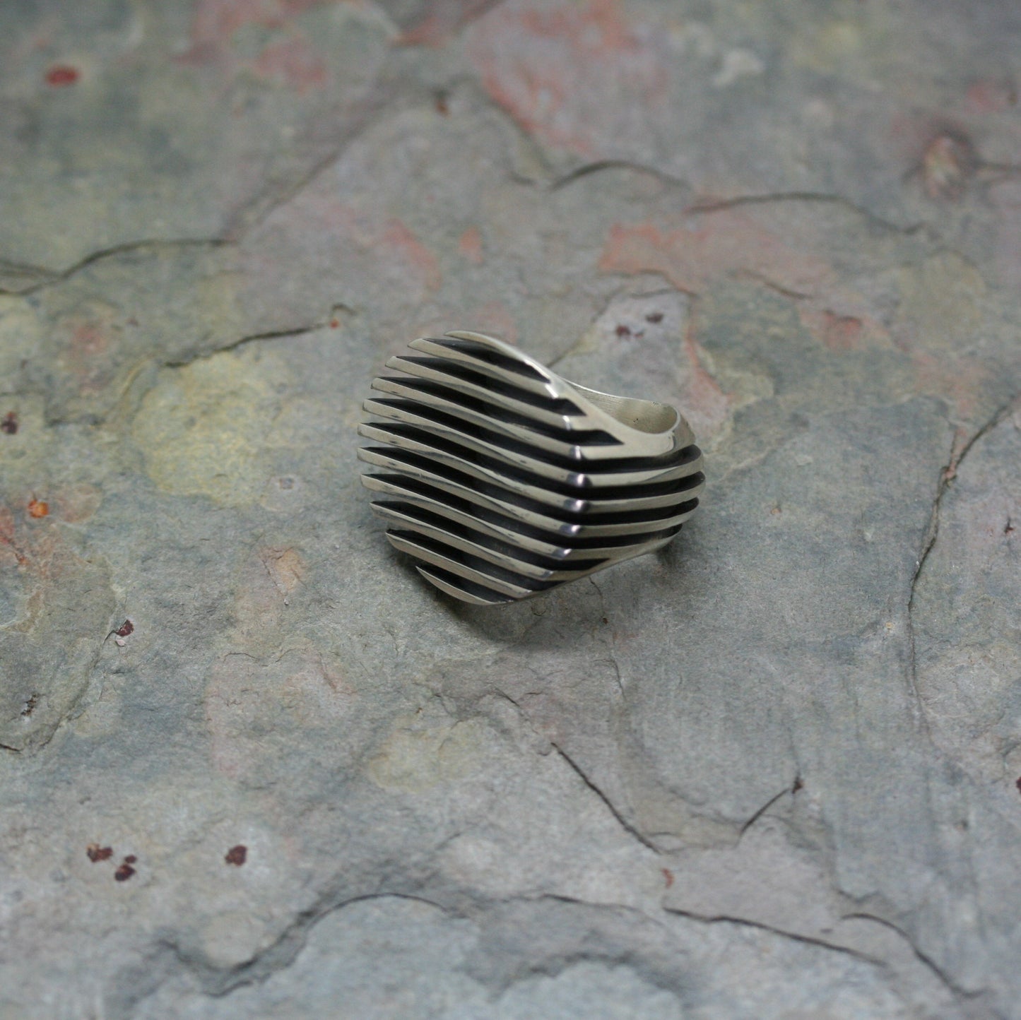 sarah herriot silver escalator ring